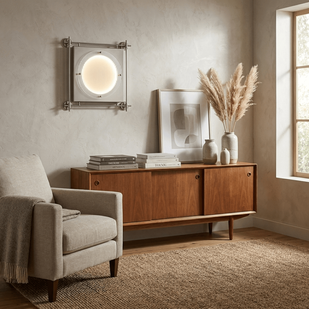 Square Frame LED Sconce