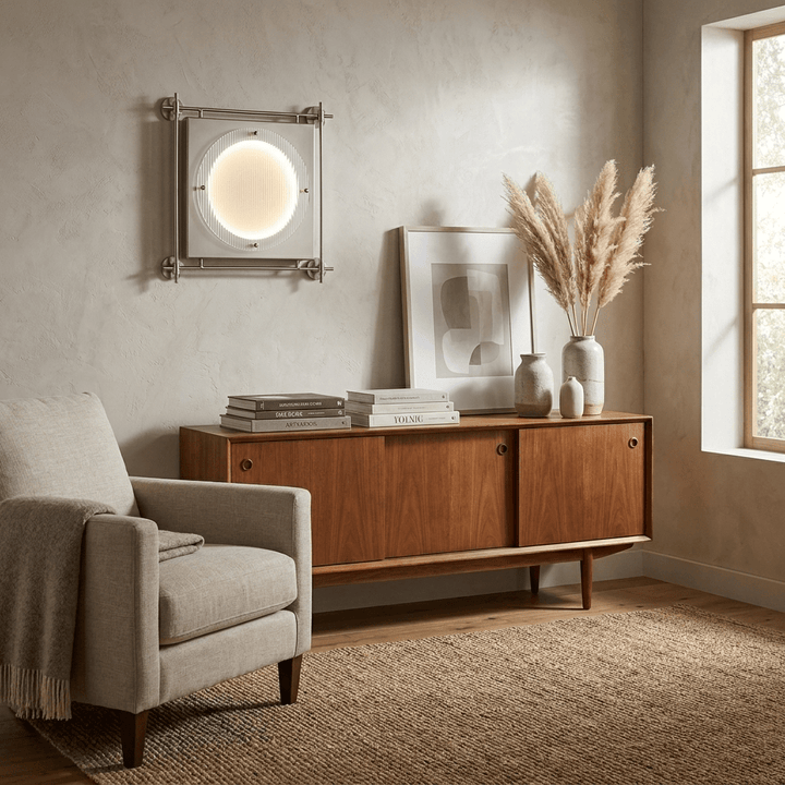 Square Frame LED Sconce