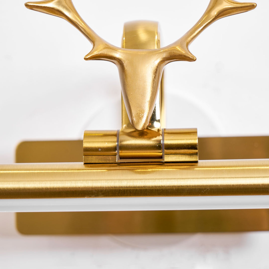 Stag Horn Plug-in Wall Light