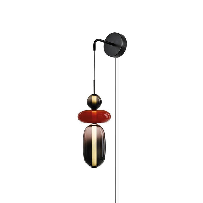 Candied Glass Plug-in Wall Light