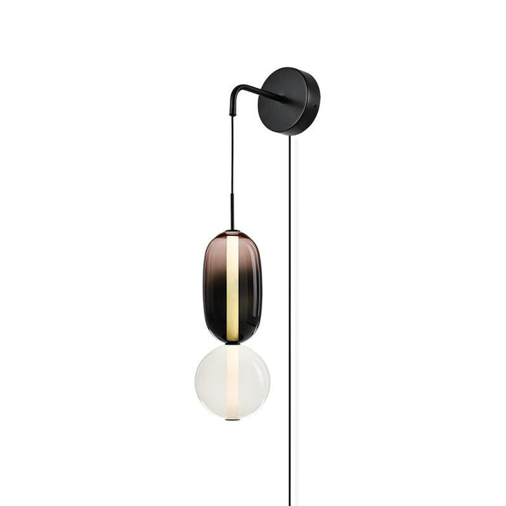 Candied Glass Plug-in Wall Light