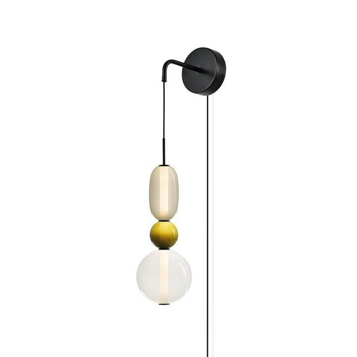 Candied Glass Plug-in Wall Light