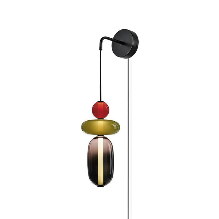 Candied Glass Plug-in Wall Light