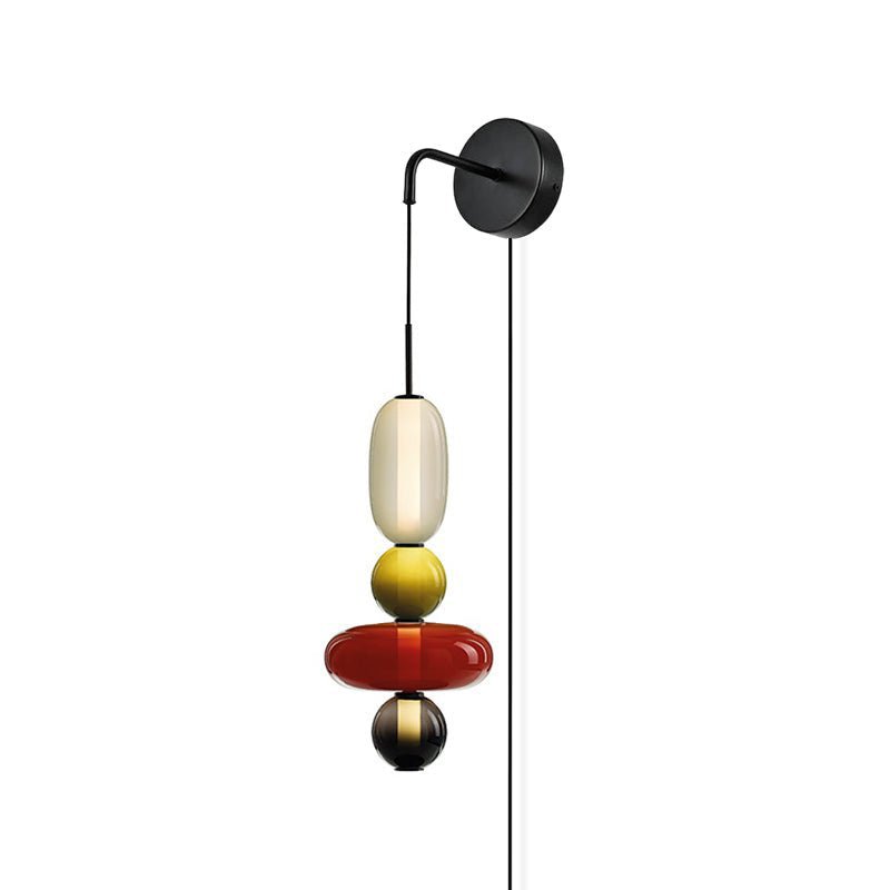 Candied Glass Plug-in Wall Light