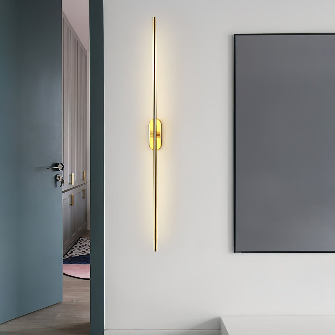 Stick Shaped Metal Sconce
