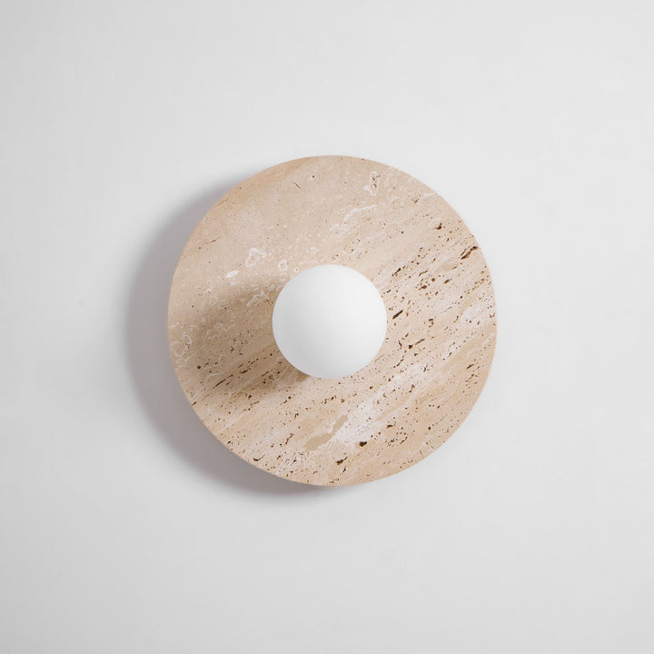 Stone Lunar Eclipse Wall Light