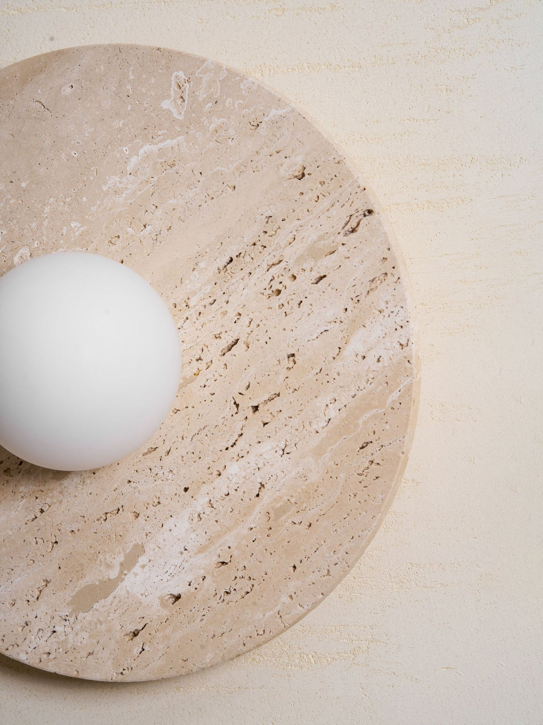 Stone Lunar Eclipse Wall Light