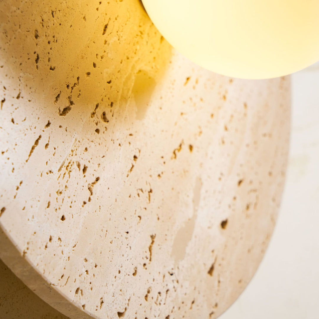 Stone Lunar Eclipse Wall Light