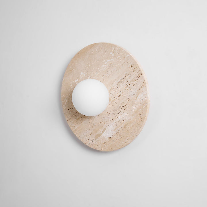 Stone Lunar Eclipse Wall Light