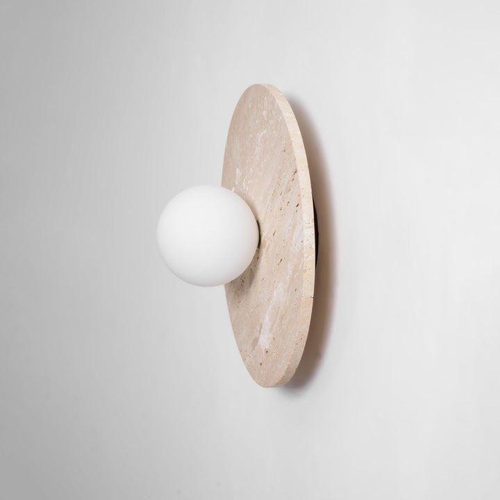 Stone Lunar Eclipse Wall Light