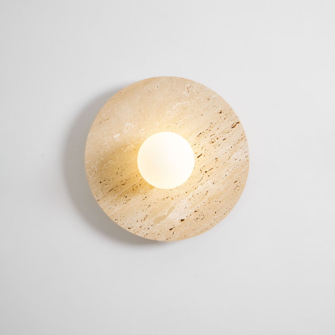 Stone Lunar Eclipse Wall Light