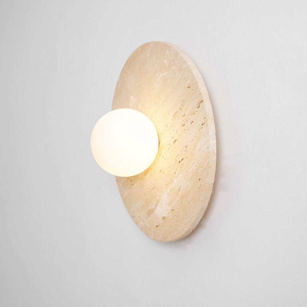Stone Lunar Eclipse Wall Light