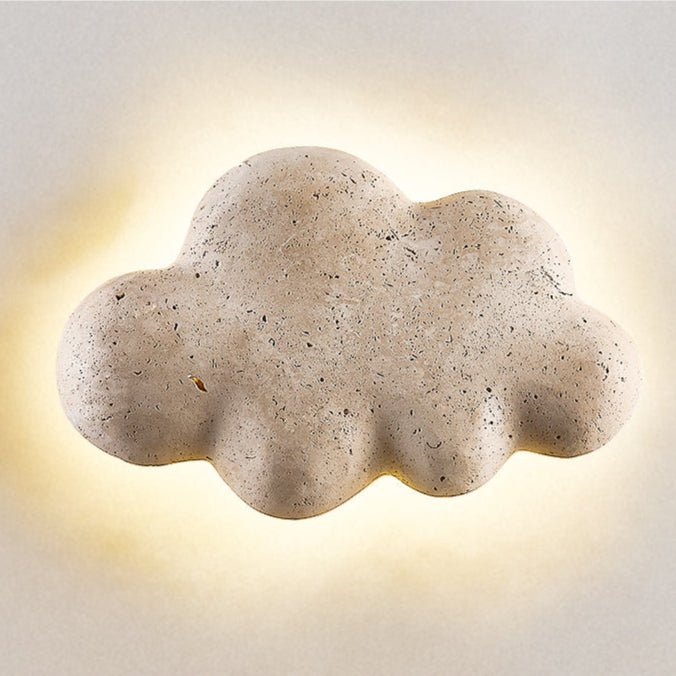 Stone Cloud Wall Light