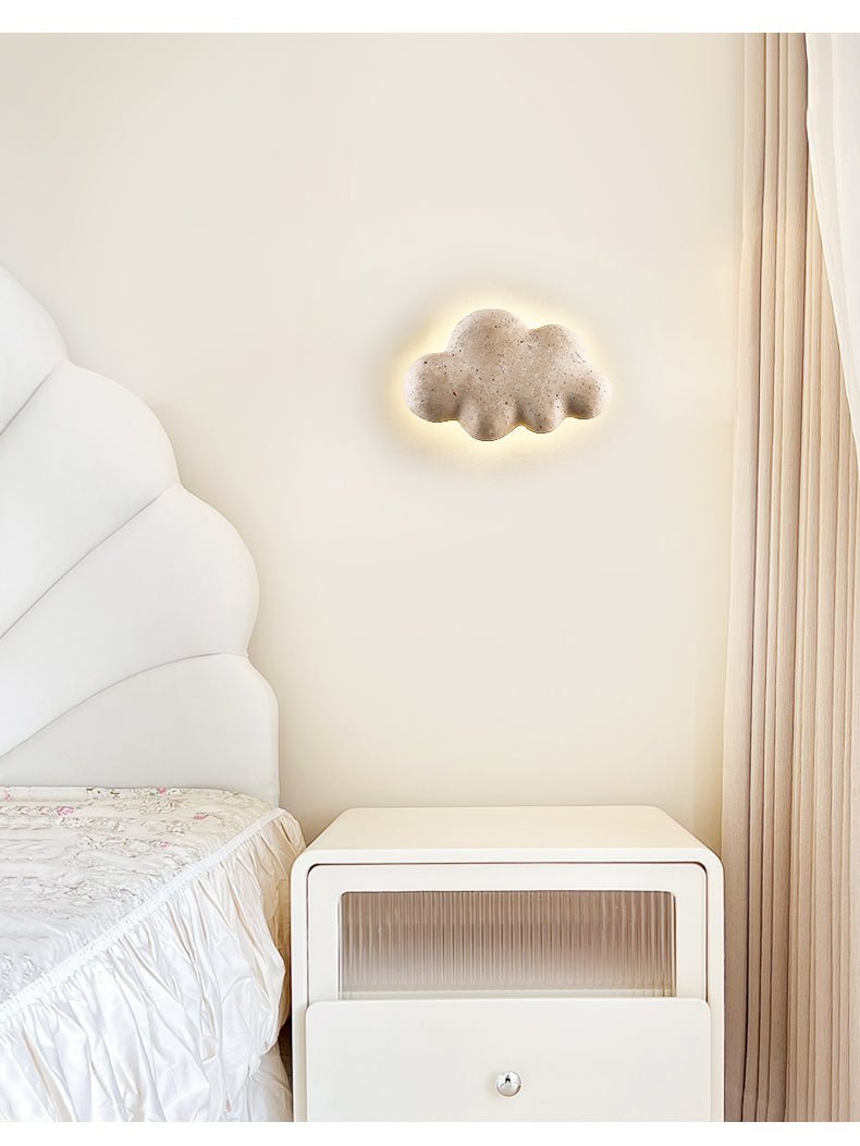 Stone Cloud Wall Light