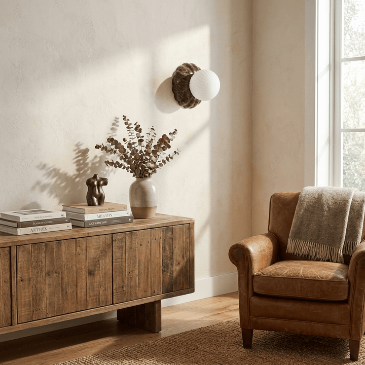 Stone Dome Wall Sconce