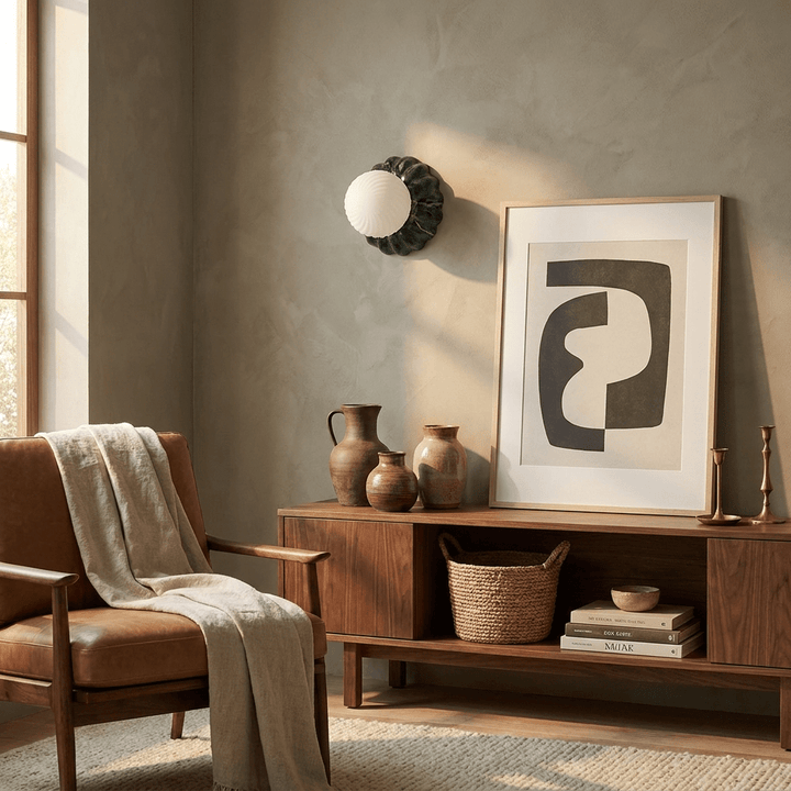 Stone Dome Wall Sconce