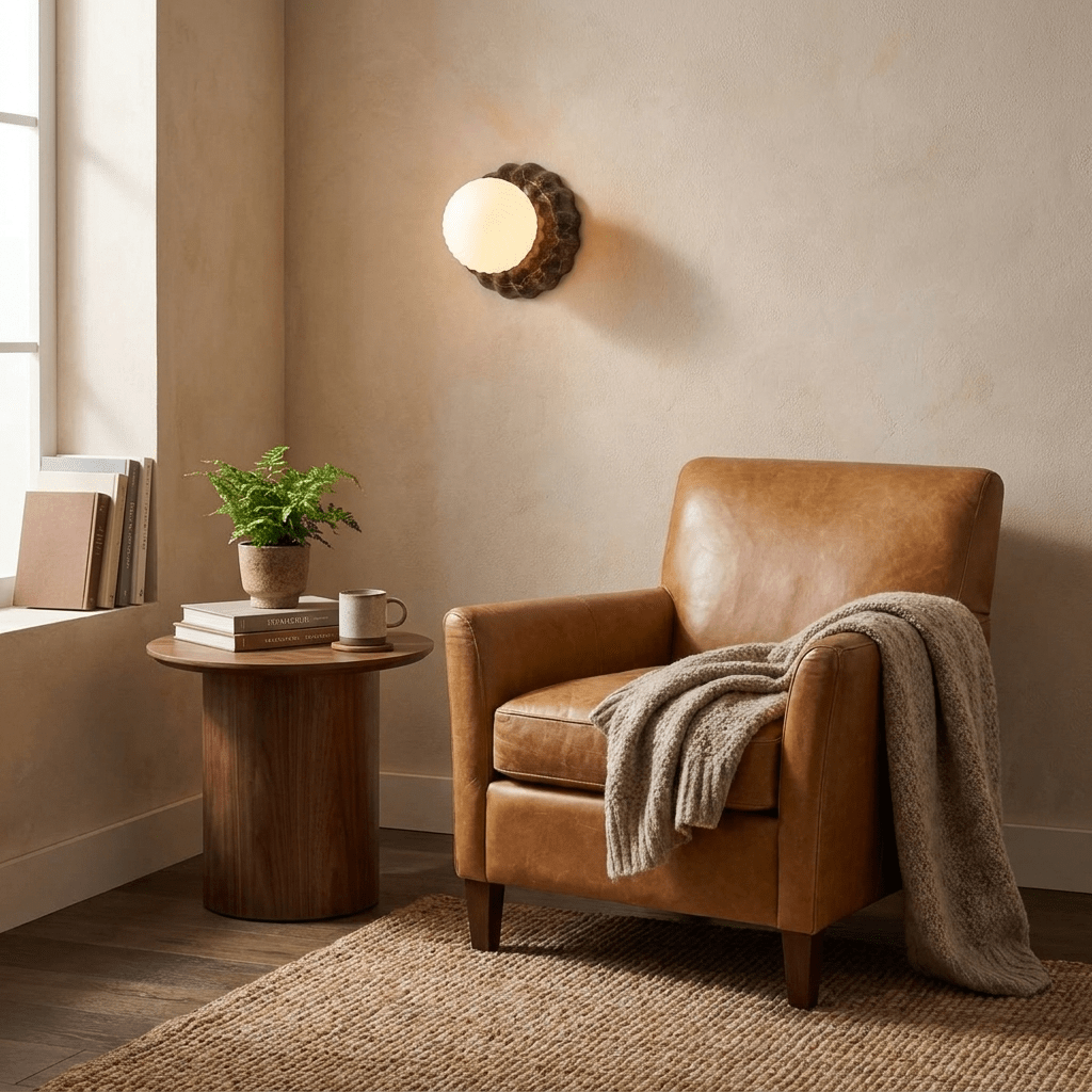 Stone Dome Wall Sconce