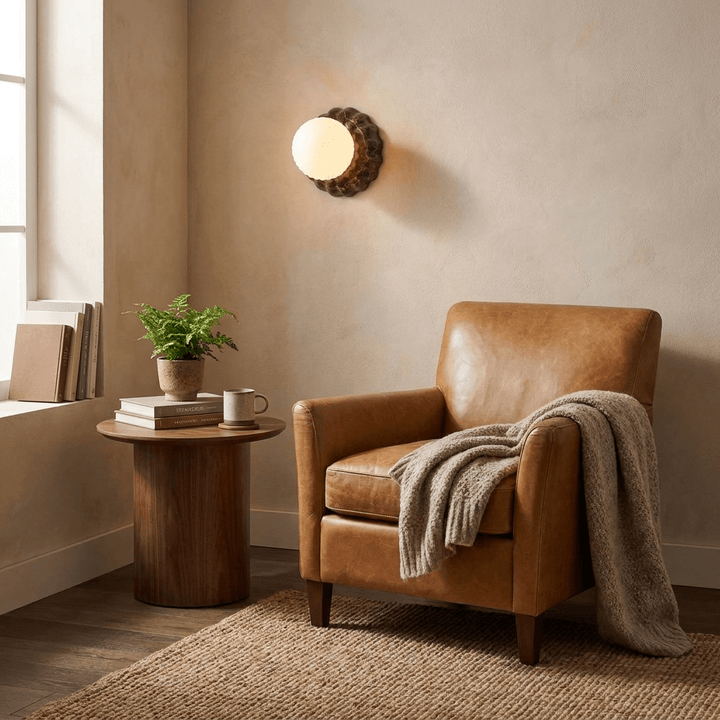 Stone Dome Wall Sconce