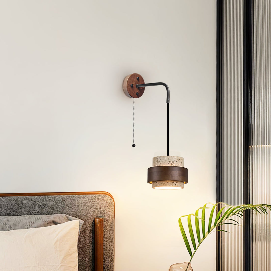 Stonova Travertine Wall Sconce
