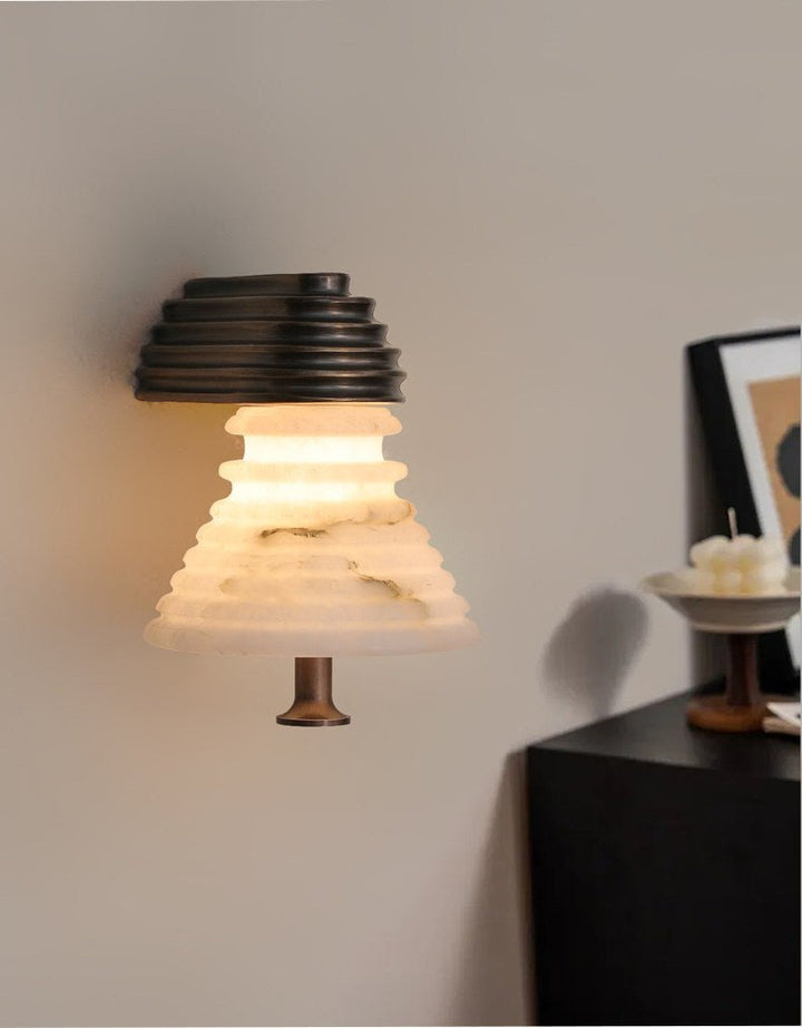Strata Alabaster Wall Lamp
