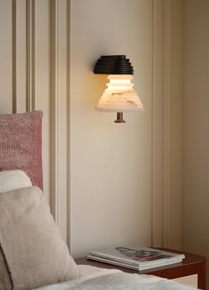 Strata Alabaster Wall Lamp