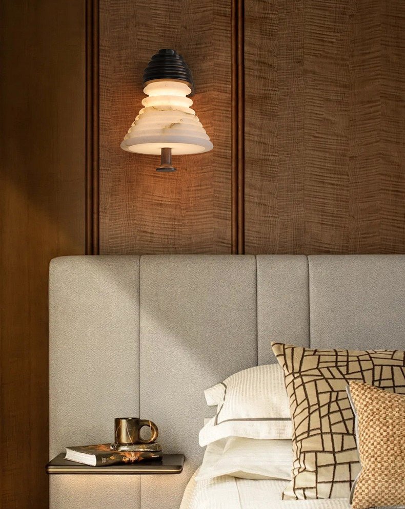 Strata Alabaster Wall Lamp