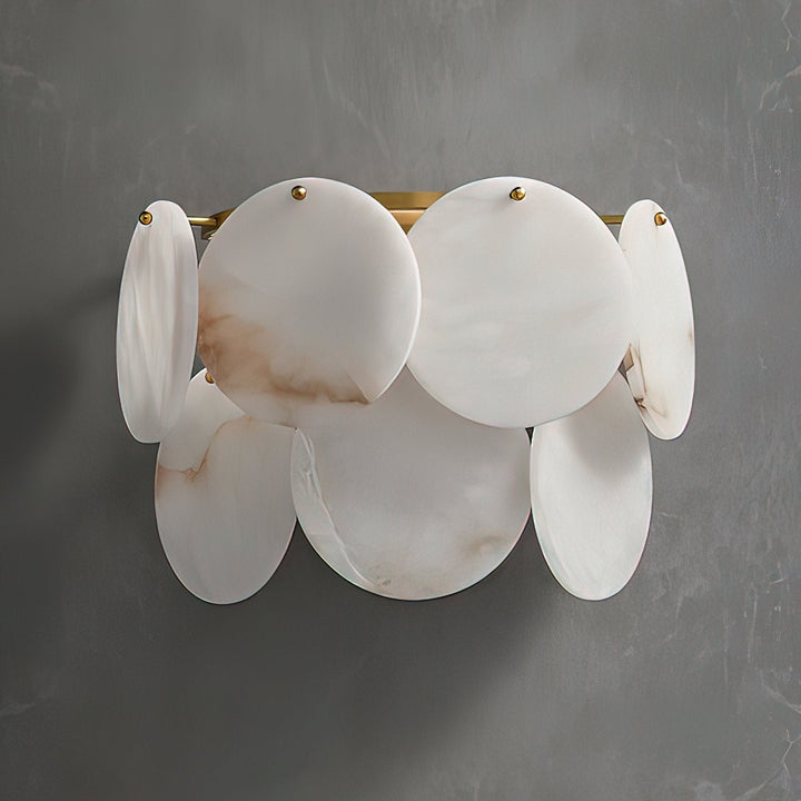 Strata Lumina Alabaster Wall Sconce