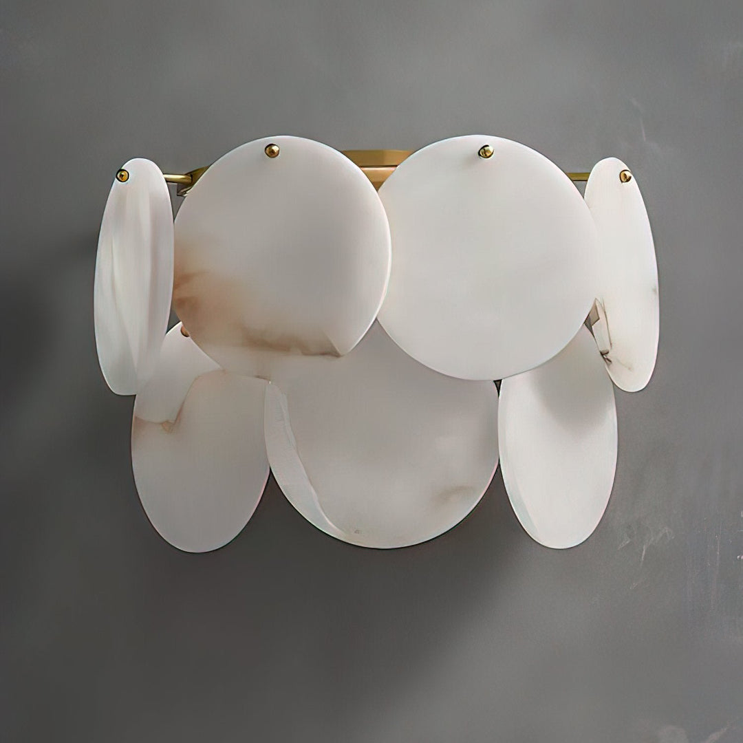 Strata Lumina Alabaster Wall Sconce