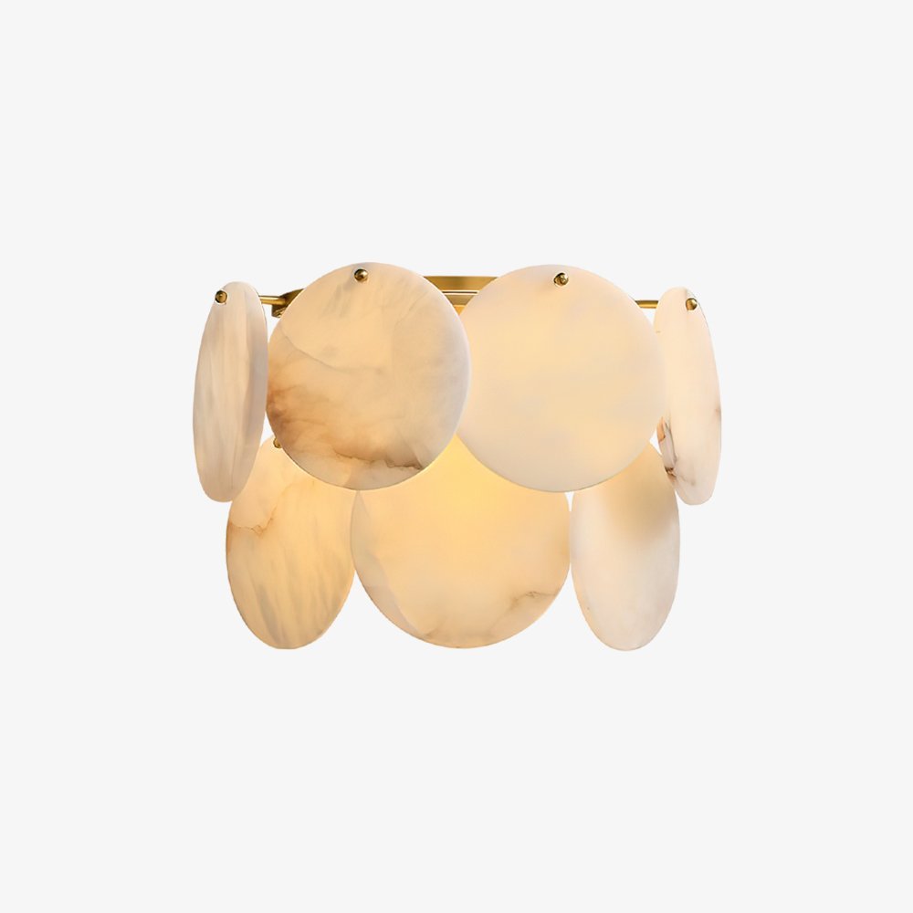 Strata Lumina Alabaster Wall Sconce