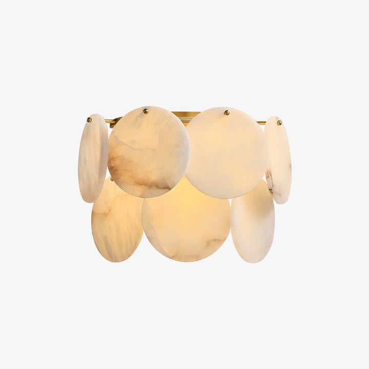 Strata Lumina Alabaster Wall Sconce