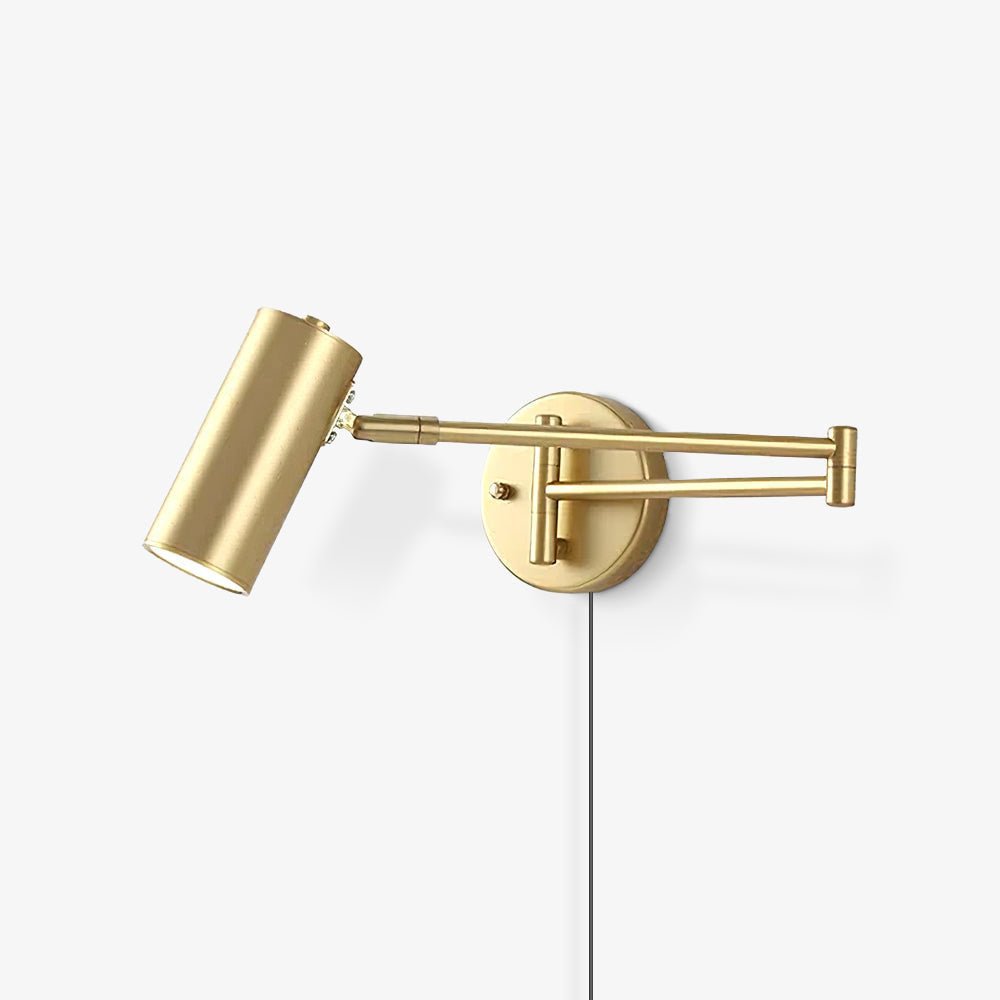 Swing Arm Plug-in Wall Sconce