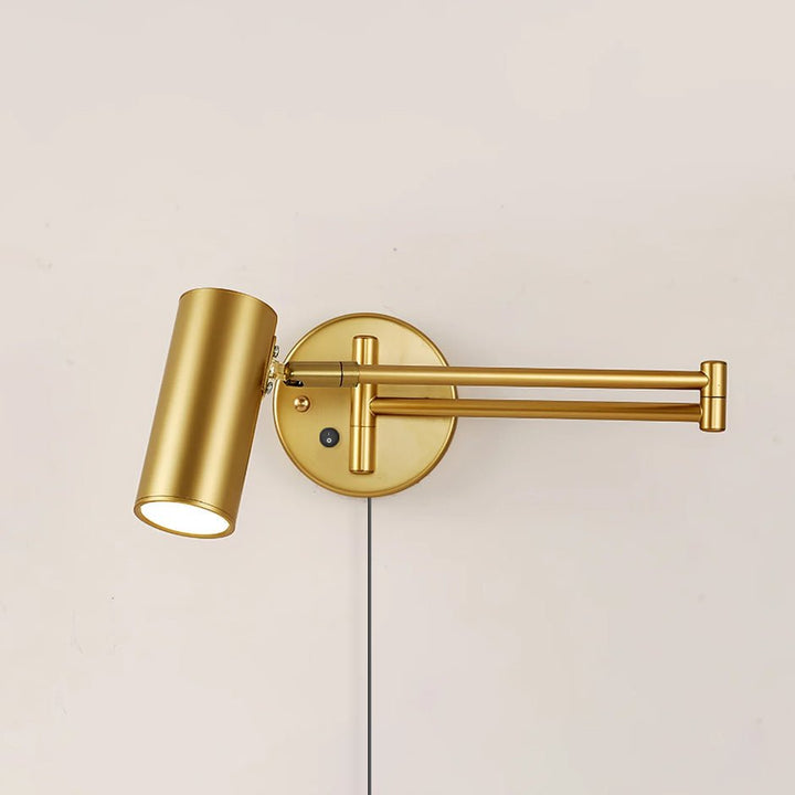 Swing Arm Plug-in Wall Sconce