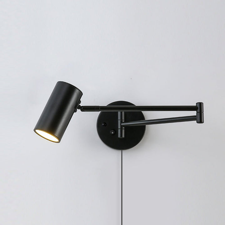 Swing Arm Plug-in Wall Sconce
