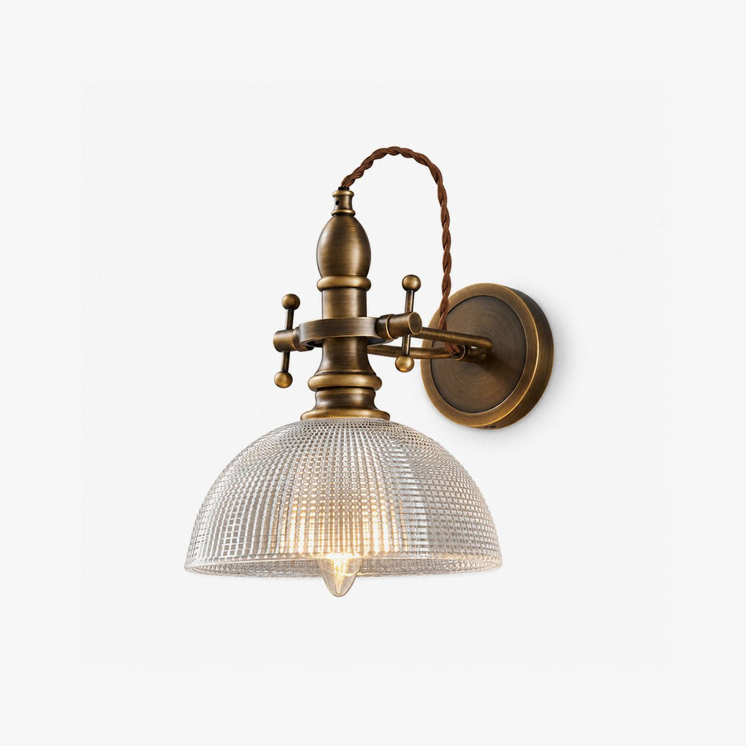Tavira Vintage Glass Wall Sconce