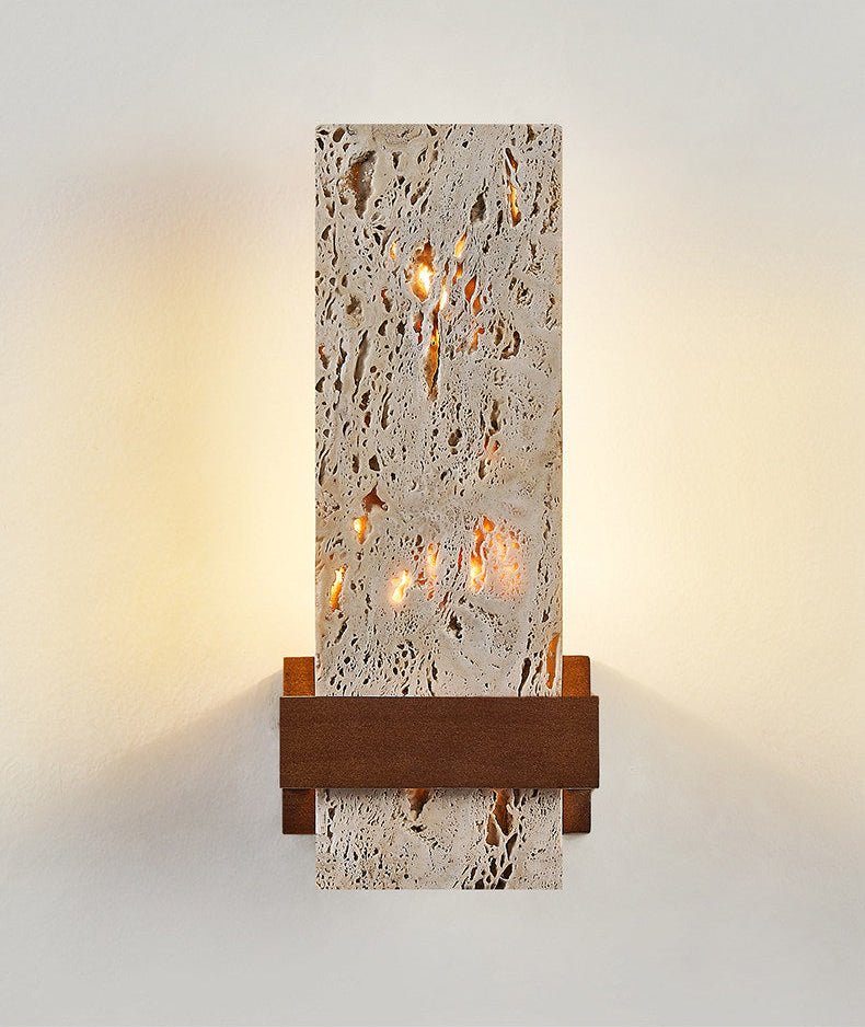 Terra Travertine Wall Light