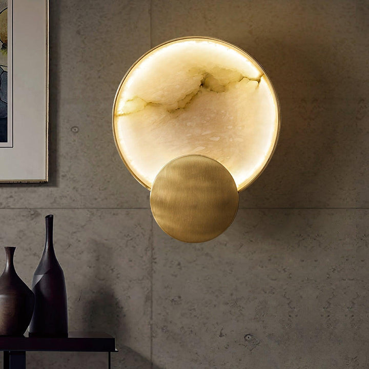 Terra Svet Alabaster Wall Lamp