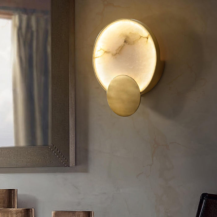 Terra Svet Alabaster Wall Lamp