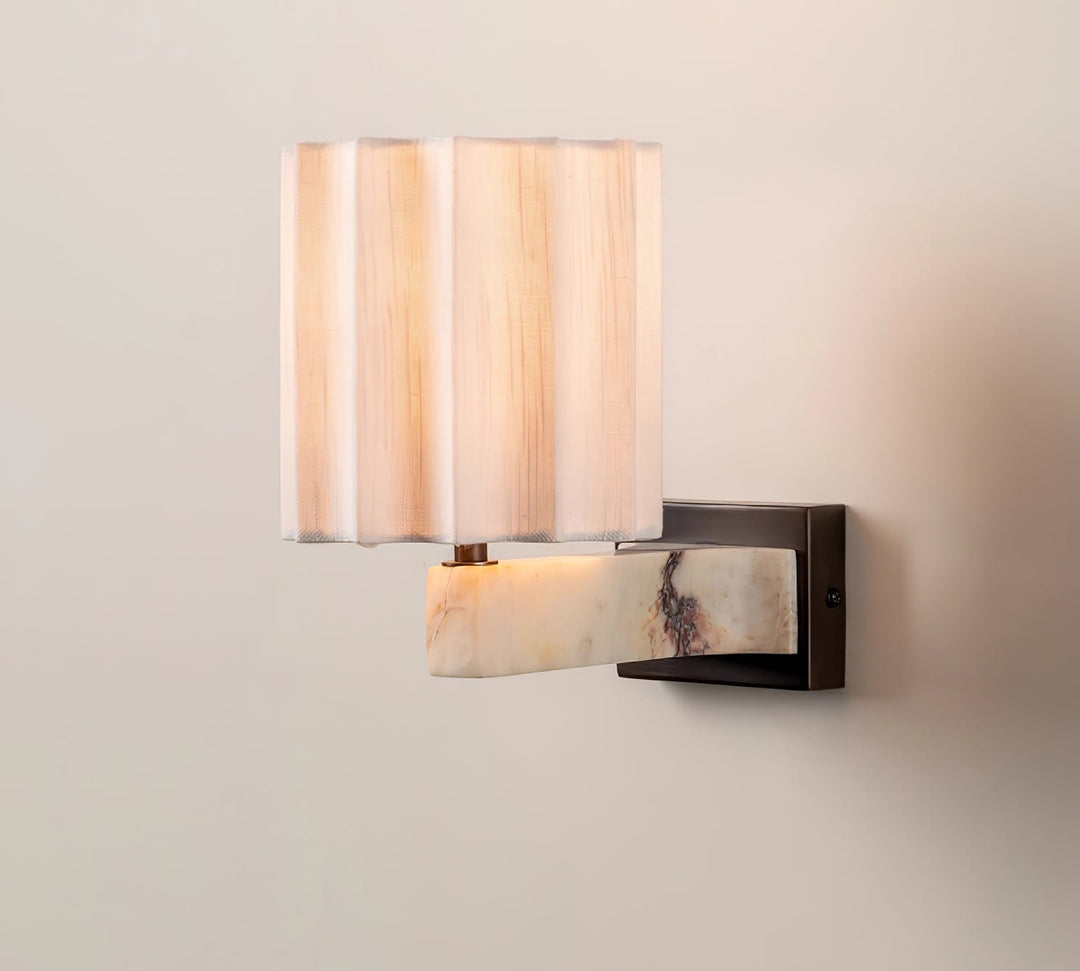 Textured Shade Wall Sconce
