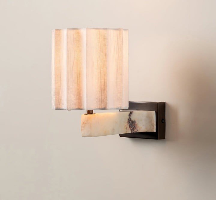 Textured Shade Wall Sconce