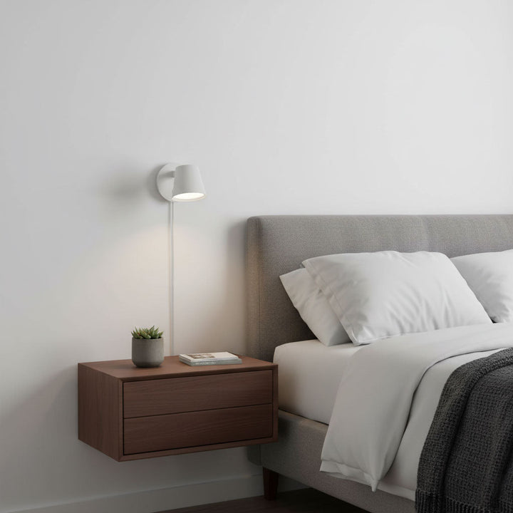 Tip Plug-In Wall Lamp