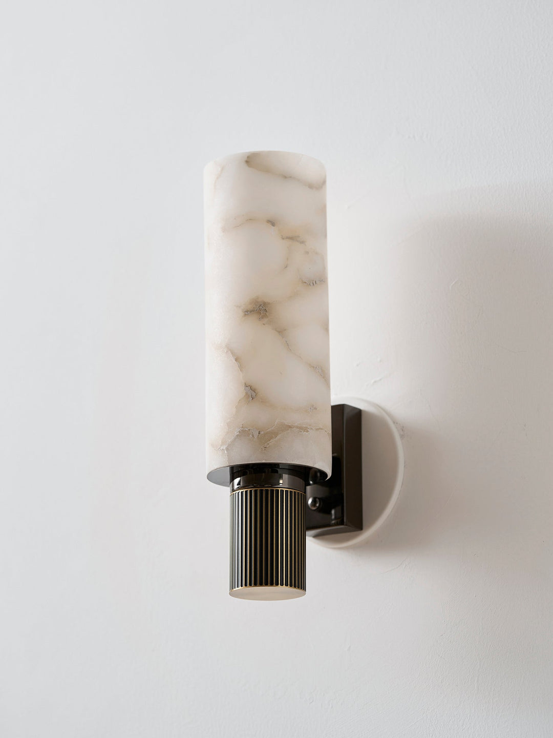 Torch Alabaster Sconce
