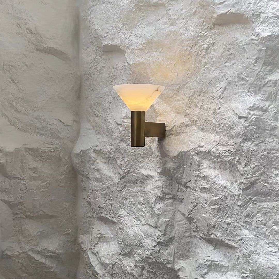 Torres Alabaster Wall Sconce