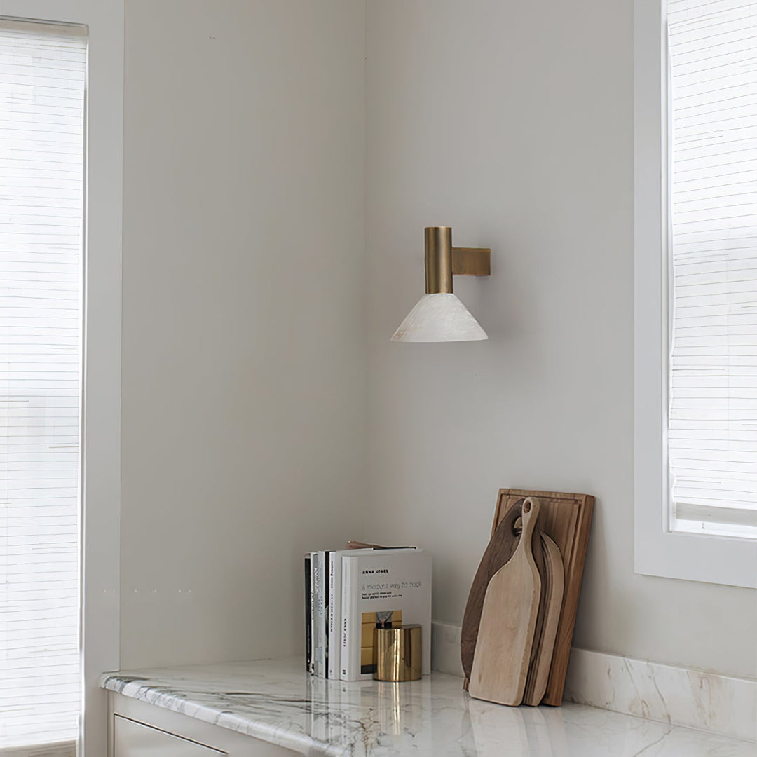 Torres Alabaster Wall Sconce