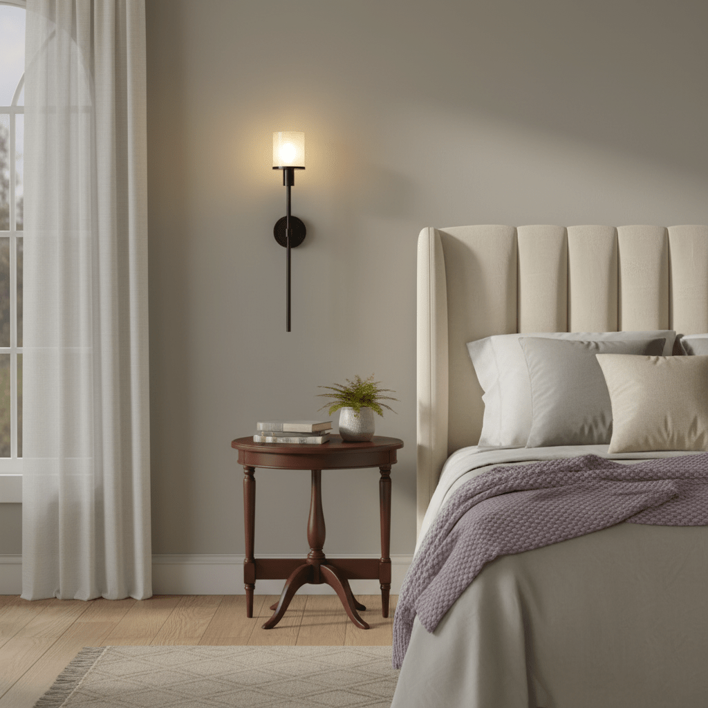 Tracie Classic Alabaster Sconce