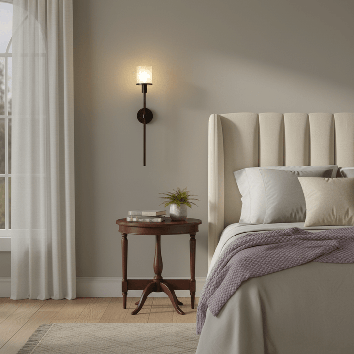 Tracie Classic Alabaster Sconce