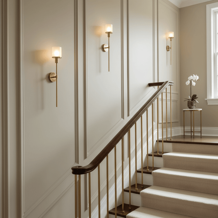Tracie Classic Alabaster Sconce