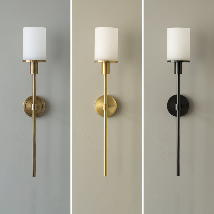 Tracie Classic Alabaster Sconce