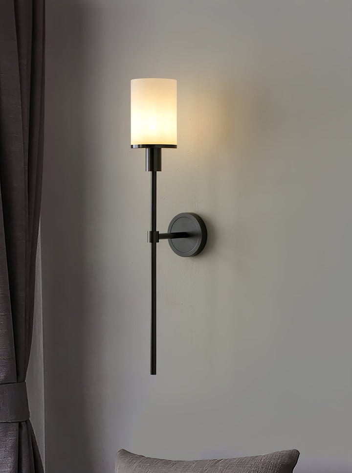 Tracie Classic Alabaster Sconce