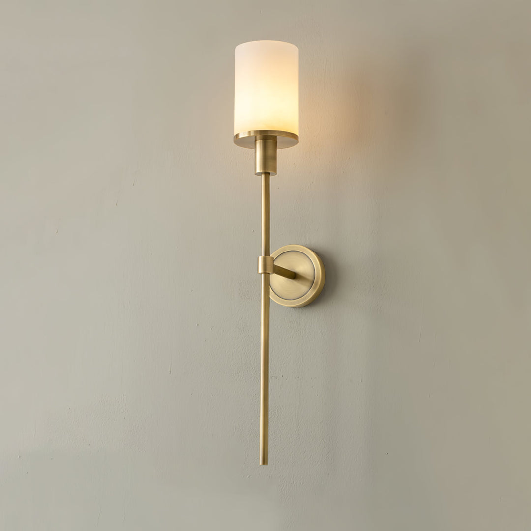 Tracie Classic Alabaster Sconce