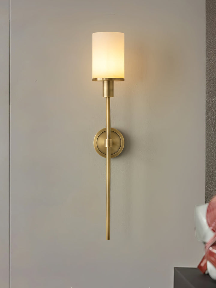 Tracie Classic Alabaster Sconce
